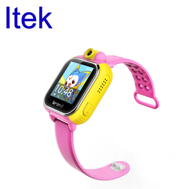 

Itek 3G Touch Screen Kids Child GPS Location Tracker Anti-Lost Smart Watch SOS Waterproof Baby Watch With Camera for Android iOS