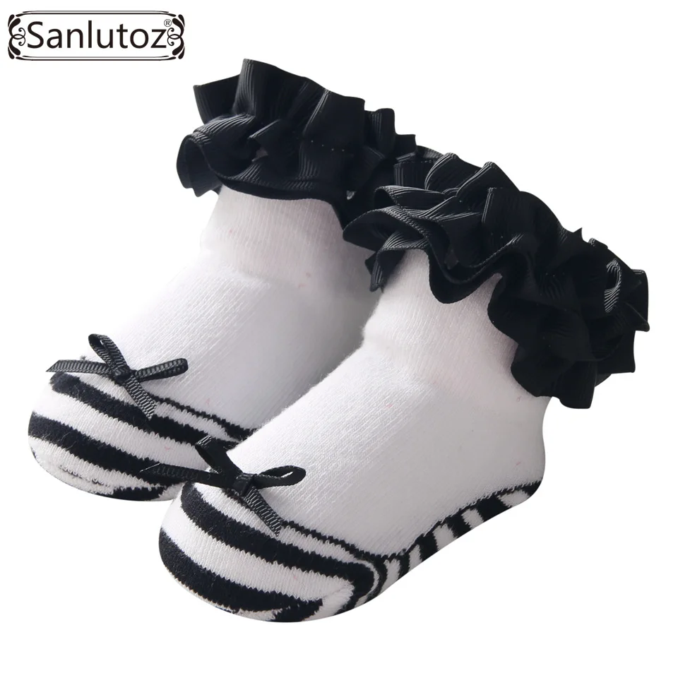 Sanlutoz font b Baby b font Socks for Girls Newborns Socks for Princess Infant Socks Holiday
