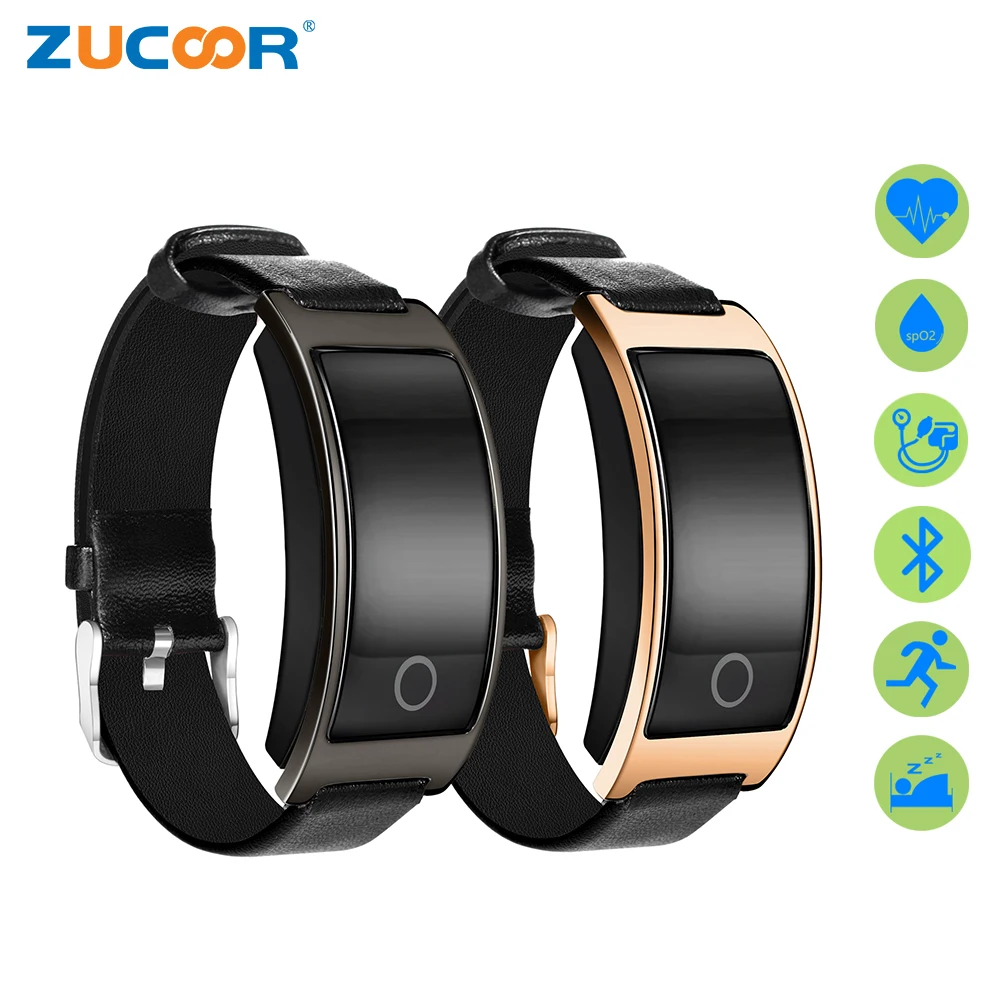ZUCOOR Smart Bracelet Pedometer Fitness Band Tracker CK11S Blood Pressure Pulse Monitor Wearable Devices Cardiaco Men