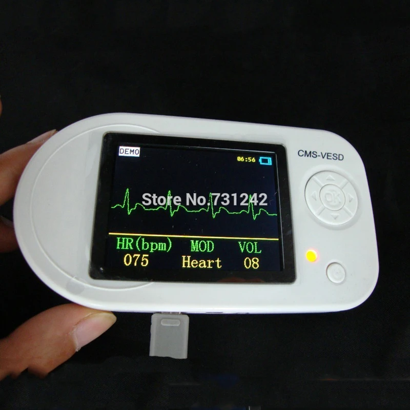 CMS-VESD Fonendoscopio New Visual Electronic Stethoscope with ECG, PR ,SPO2 PC software and review data Medical Equipment CMS-VESD Fonendoscopio New Visual Electronic Stethoscope with ECG, PR ,SPO2 PC software and review data Medical Equipment