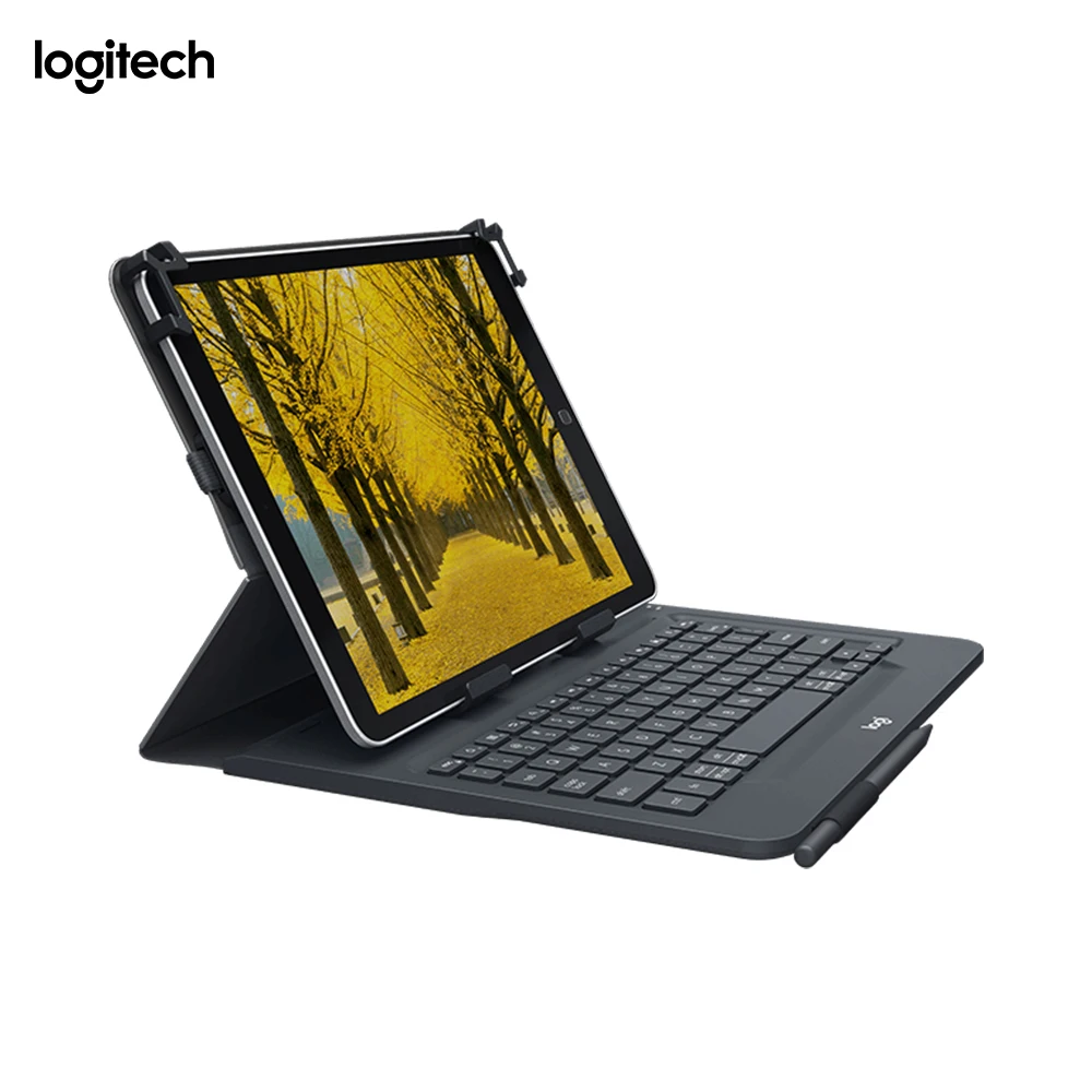 Logitech Universal Folio, черный, ударопрочный, устойчивый к царапинам, водостойкий, CE, универсальный, 9 "-10" планшеты, QW