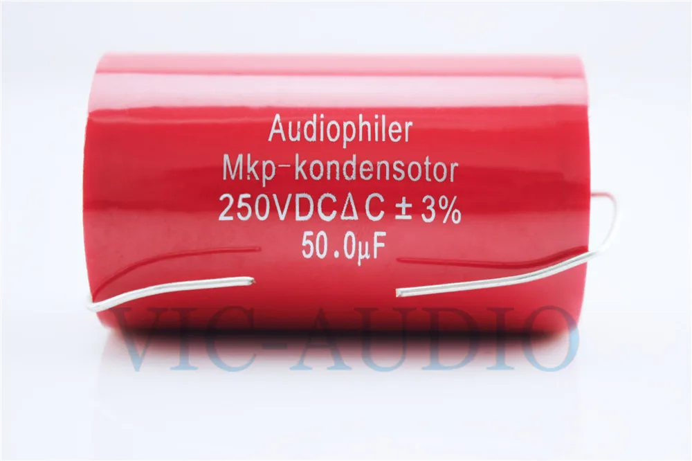 

1PC Audiophiler MKP Kondensotor 250VDC 50uf 3% Audio Capacitor Frequency Divider Amplifier HIFI Capacitance 50.0UF Free Shipping
