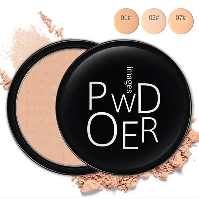 

Natural Face Powder Mineral Foundations Contour Oil-control Brighten Concealer Whitening Make Up Pressed Powder