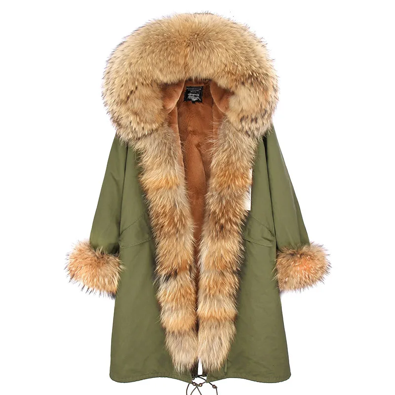 Casual c1 C2 Laveur c4 c7 Raton c3 Real Mode Veste Manteau Hiver Big c6 Collier Fourrure Tendance Femmes Parkas Femme c8 Épais Polaire c5 De Manchette Militaire Chaud Lâche 1nqEFzgf