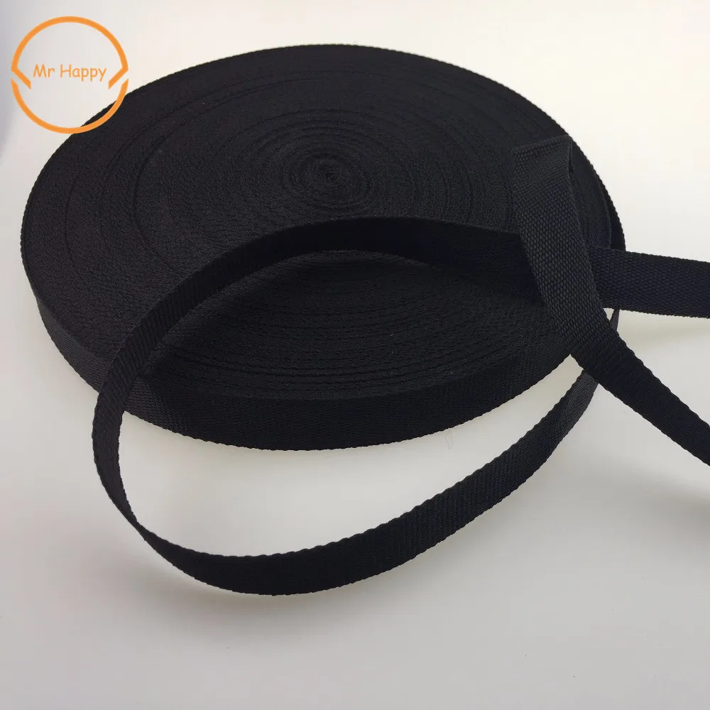 High quality 5 yards 25mm Nylon bing Strap Tape For Bag Strapping