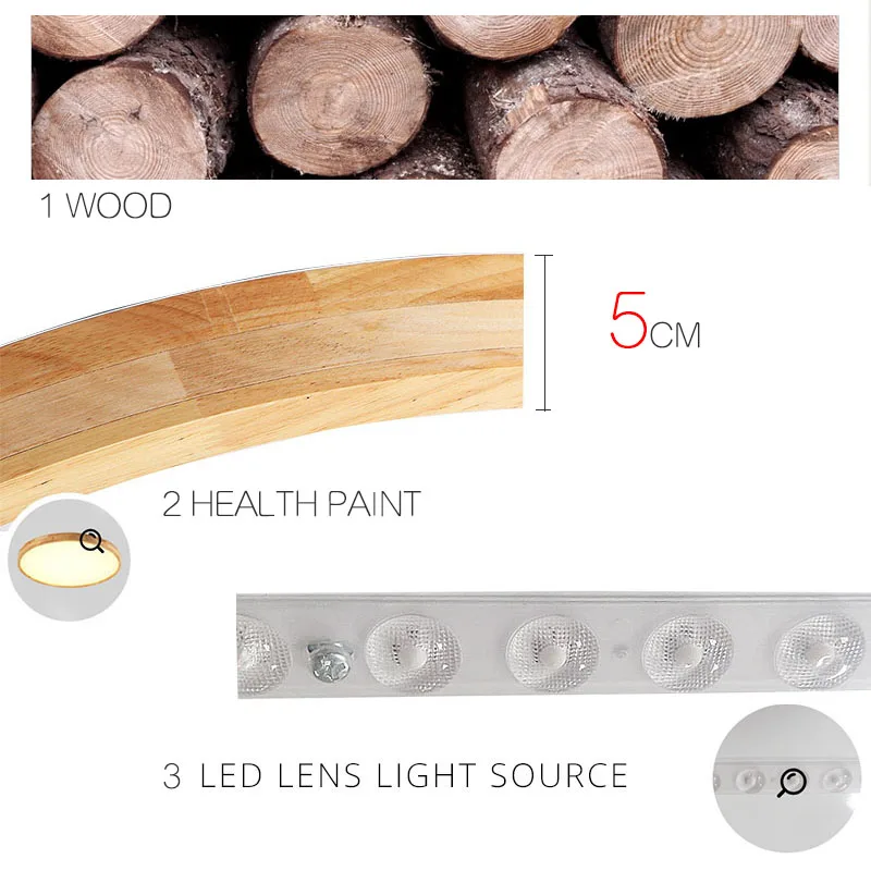  modern ceiling lamp high 5cm ultra-thin LED ceiling lightingceiling lamps for the living room chand - 33022329358