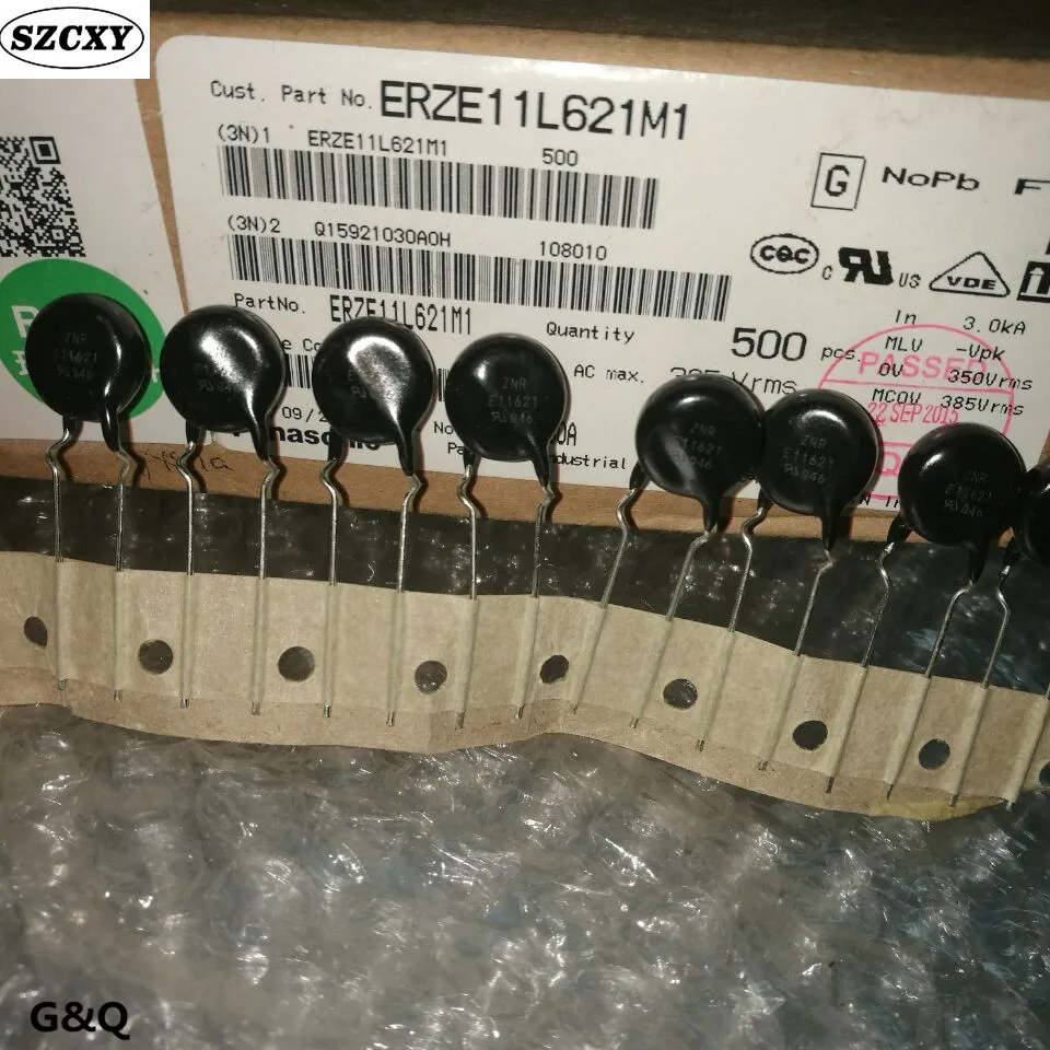 Новый и оригинальный Варистор ERZE11L621M1 ZNR E11621 11D621 620 в | Электроника