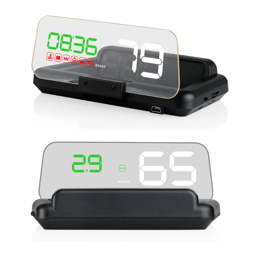 Xycing ヘッドアップディスプレイ Obd2 車スピードメーター Hud ディスプレイ車速エンジン回転数プロジェクターステレオイメージング Hd 反射板 Head Up Display Aliexpress