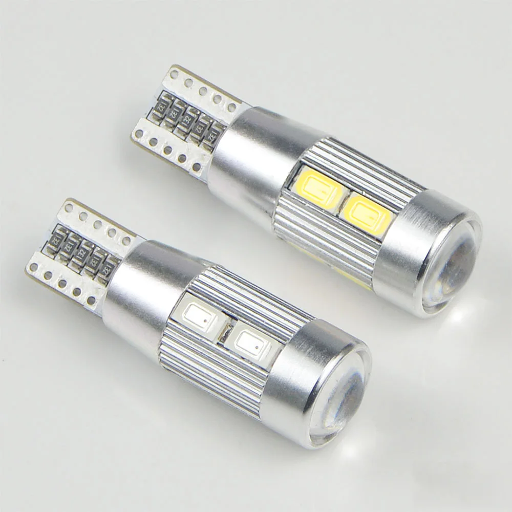 Buy 2PCS T10 Auto Car LED lamp Aluminum Body High