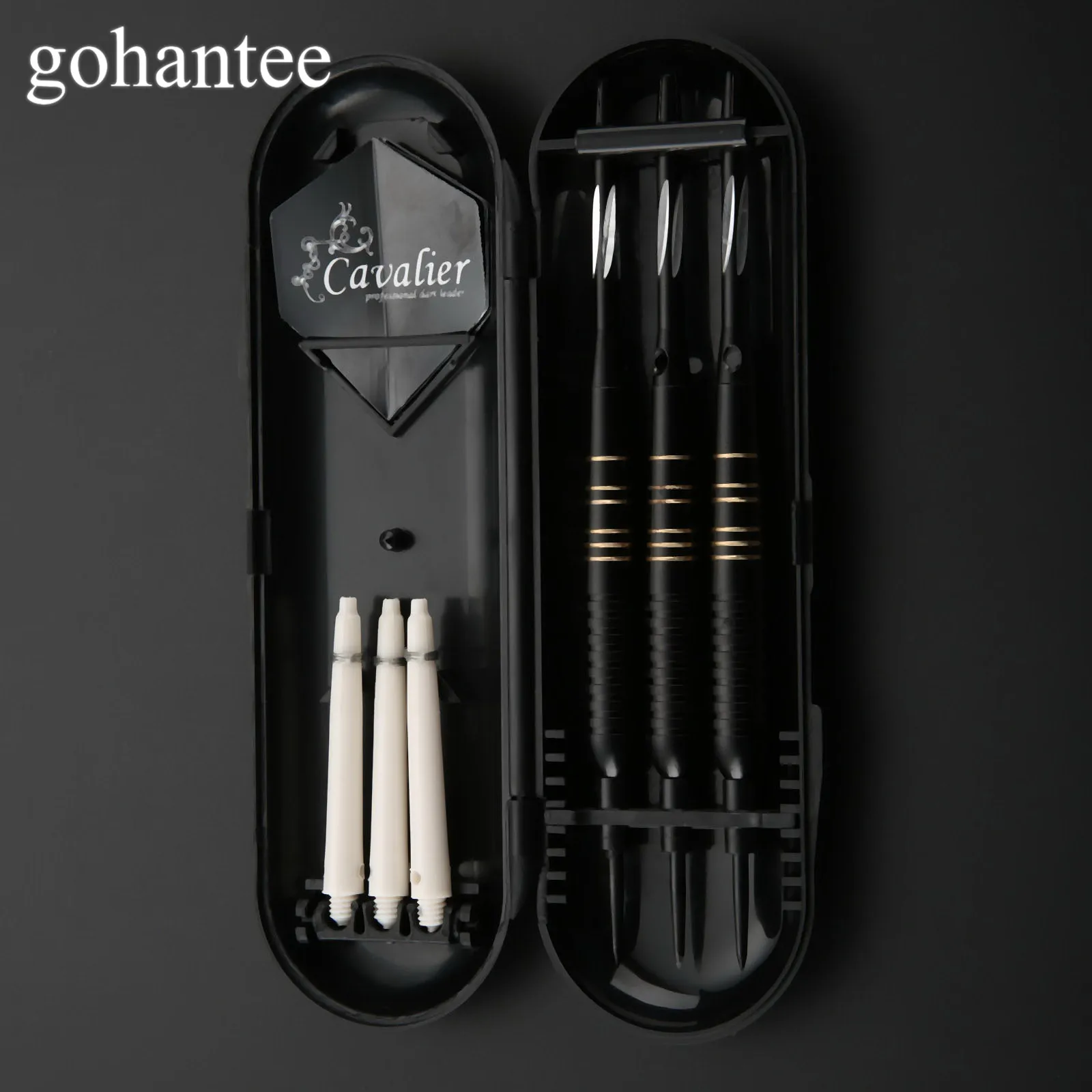 Gohantee 3 шт./кор. 23g стальные Дартс профессиональные 23 граммы дротики с игольчатым