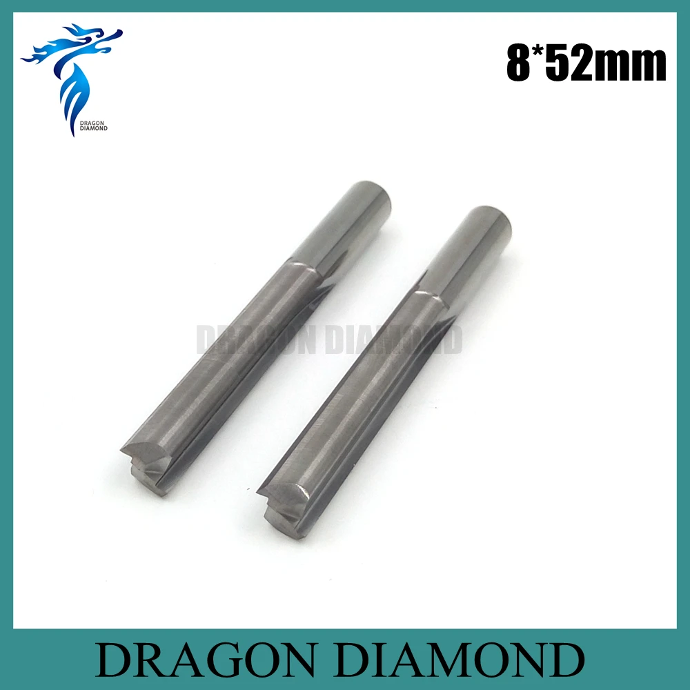 

Quality 5 pcs/lot 8*52MM 2 Straight Flutes Milling Cutter, CNC Cutting Tools, Carbide Engraving Bits, Cutters on Carving Machine