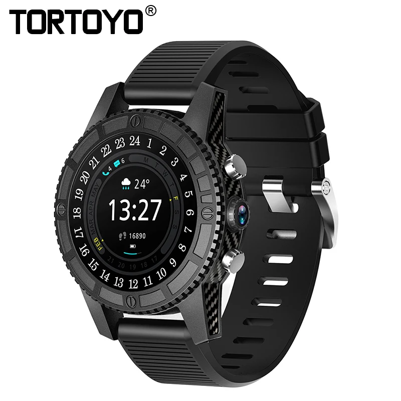 

TORTOYO I7 3G Sim Card Smart Watch Android 7.0 Smartwatch Phone 1+16G 1.39" Bluetooth WiFi GPS Sports Heart Rate Monitor Camera