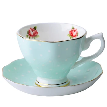 

Fine Bone China Coffee Cup Saucer Funny Fashion Design Coffee Cup Wave Cup Dish