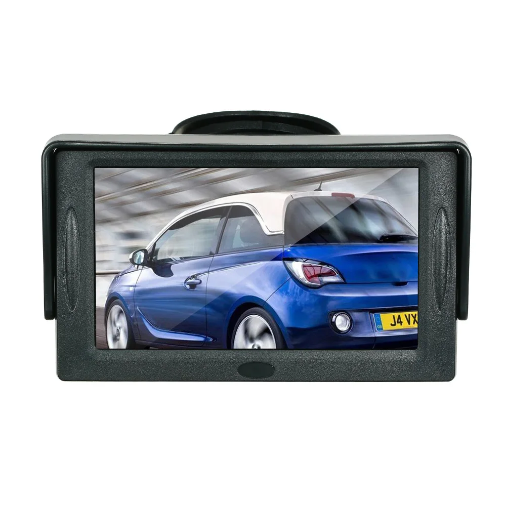 4.3 Inch TFT Display Sun Visor Car LCD Monitor Dashboard Screen Parking