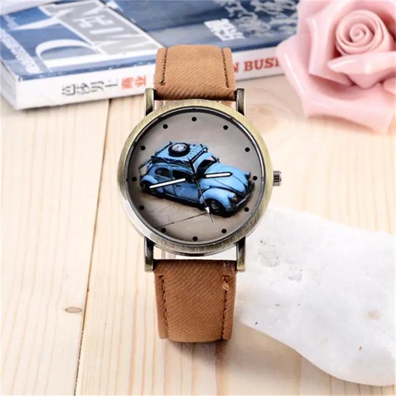 

Unisex Fashion Watch Leather Watch Womage Brand Fashion Military Bracelet Wrist Watch Women Ladies Watch reloj mujer saat montre