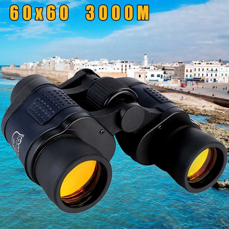 

Binoculars Optical Telescope 60X60 Hunting Night Vision Waterproof Outdoor High Clarity 3000M High Power Definition New