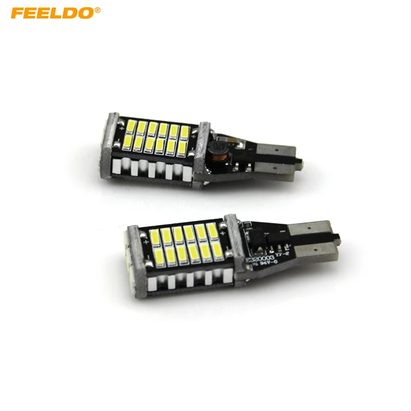 

2Pcs White 194 T15 3014 30 SMD 30 LED Automobile bulbs Auto Lighting System LED light LED Lamp #FD-5328