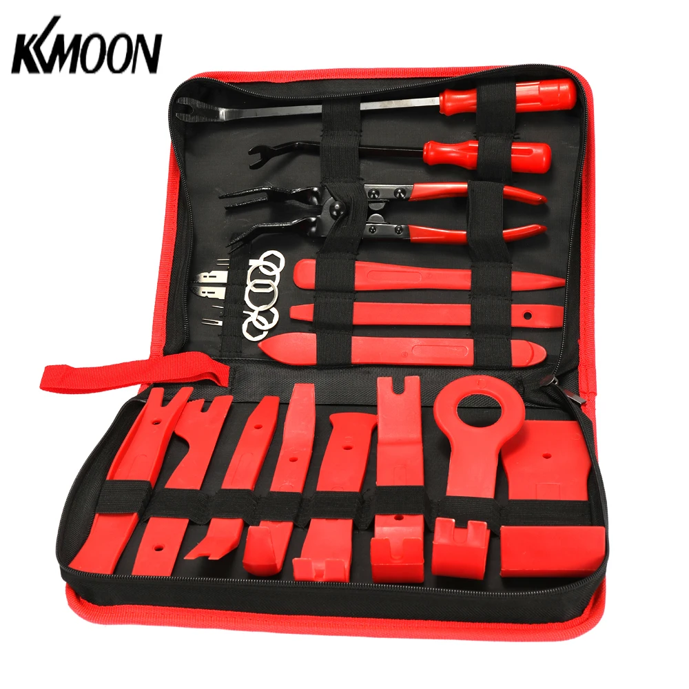 19pcs Auto Car Audio Radio Interior Door Panel DIY Plasti c Demolition Installation Pry Tool Repair Hand Tools Ki |