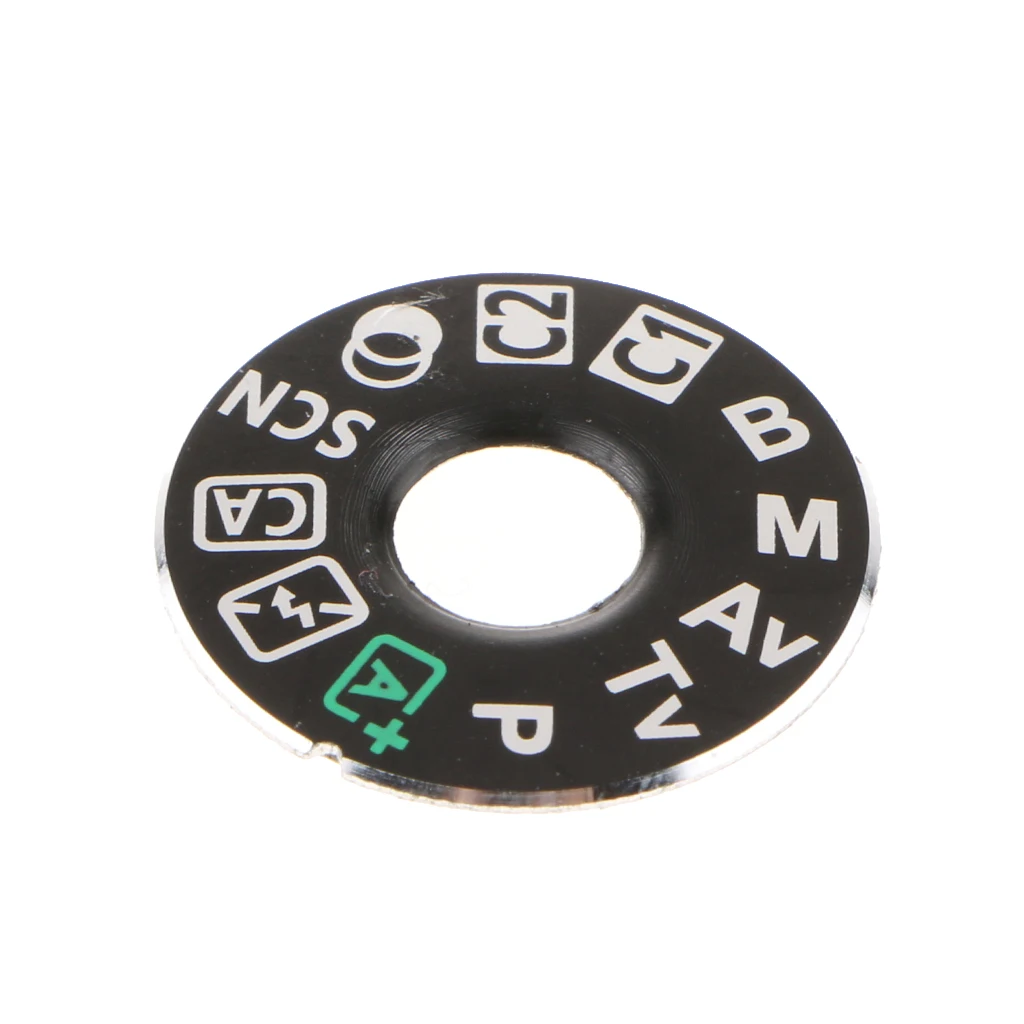 1 Piece Top Cover Function Dial Mode Plate Interface Nameplate Cap Label for Canon EOS 80D Digital Camera Repairing Parts