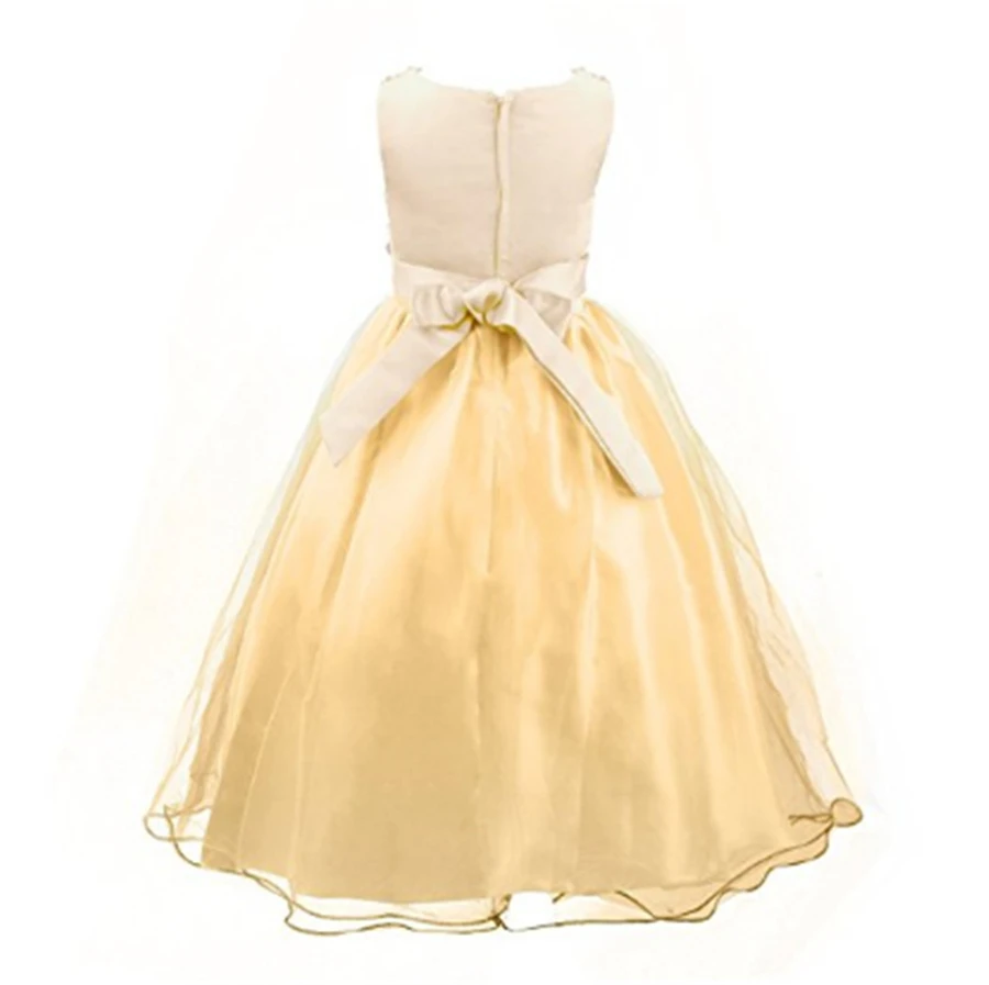 3-13 T Bé gái váy mùa hè Mùa Xuân hồng con màu đỏ dresses trẻ em quần áo mặc trẻ em evening dress baby cô gái quần áo zq-24