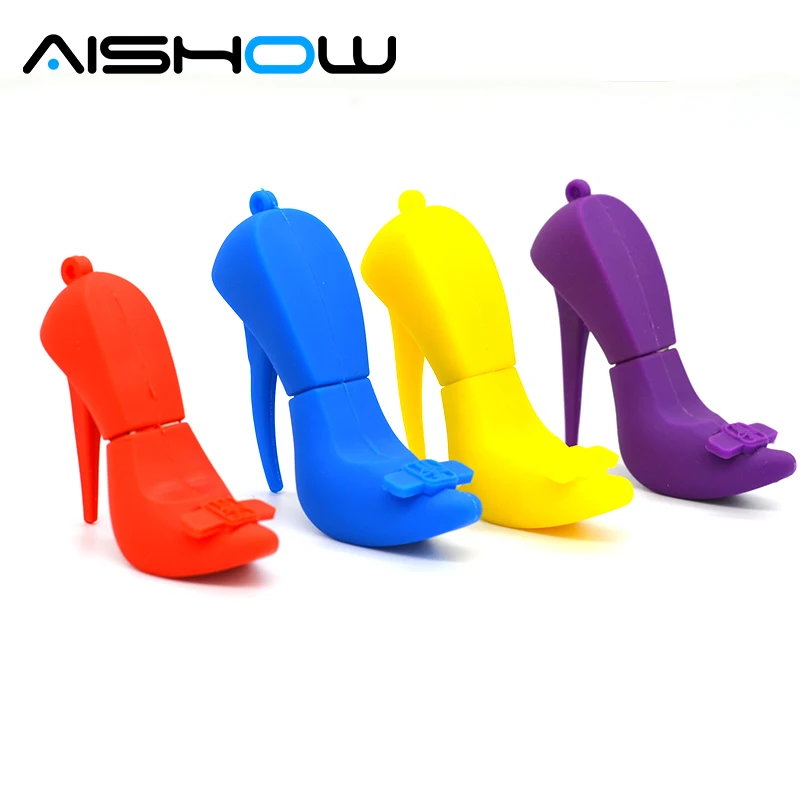 

pendrive flash card High heels 4gb 8gb 16gb 32gb 64gb, pendrives cartoon red shoes usb flash drive usb memory pen driver gadget