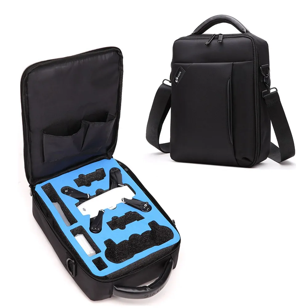 

New Portable Travel Case For DJI Spark shoulder bag handbag with liner Messenger backpack Case For DJI Spark accessories