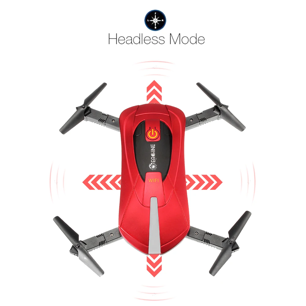Квадрокоптер Eachine E52 Радиоуправляемый с Wi Fi FPV|Радиоуправляемые вертолеты| |
