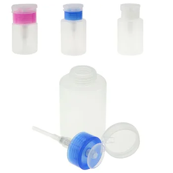 

150ml Wash Remover Cleanser Bottle Pump Dispenser Nail Art Polish Remover Cleaner Bottle