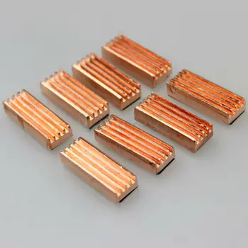 

Gdstime 160 pieces Copper Heatsink PC DDR DDR DDR2 DDR3 RAM Memory Heat Sink Cooling Cooler MC-200