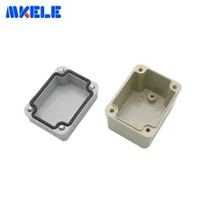 1 Piece M3 Waterproof Junction Boxes Connection Outdoor Electrical Enclosure Case Wiring Connection Box Gray Cover