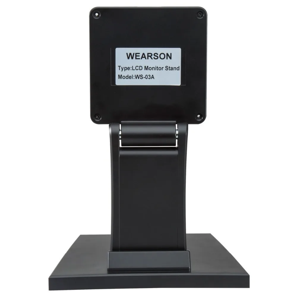 Adjustable LCD Monitor Stand Mount Folding VESA Monitor Desk Stand With VESA Hole 75x75mm 100x100mm (6)