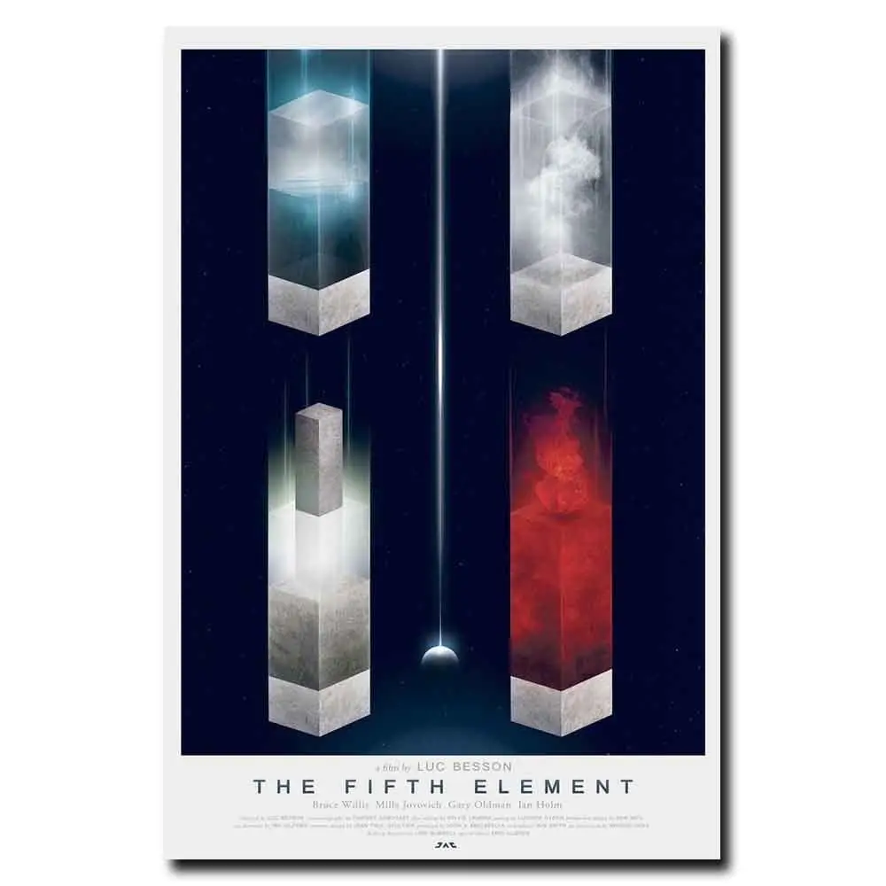 The Fifth Element Film Movie Silk Canvas Poster 13x20 24x36 inch