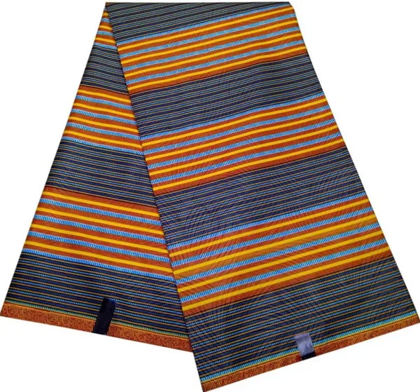 Не хлопок! самая дешевая ткань Анкара африканская восковая ткань с принтом африканская Ткань 6 ярдов полиэстер ткань нигерийский воск DL-A1 - Цвет: 38