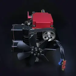 Четырехтактный метанол Модель двигателя (без пускового двигателя) паровое образование DIY модель игрушка подарок для детей ремесло