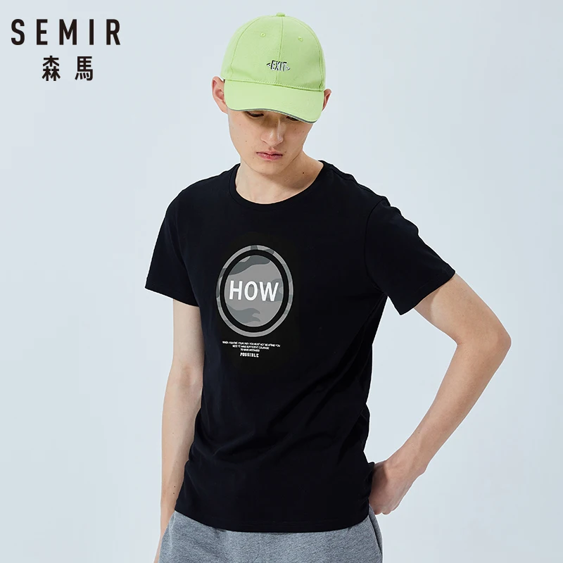 Мужская футболка SEMIR крутая с принтом North Blood летняя 2019|Футболки| |