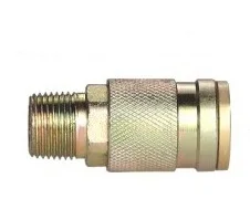 

1/4" Aro 210 Interchange type air quick coupler With 6 Locking bolls Male Pipe Thread