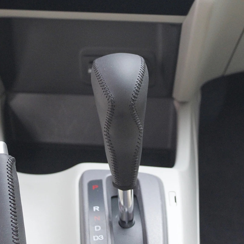 Кожаный чехол ручка переключения передач для Honda Civic 9 AT|Подшипники передач| |