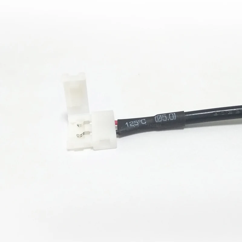 10 ~ 100 шт мм 2pin Женский DC адаптер Светодиодная лента Разъем 5050 SMD одноцветная