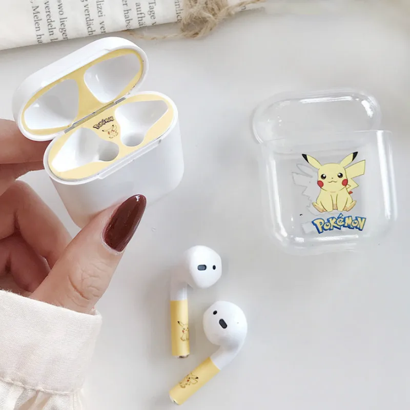 

Cartoon Cute Dust Guard Set for Airpods Protective Headset Film Skin Sticker for Airpods Charger Box Earphone Dust-proof Decals