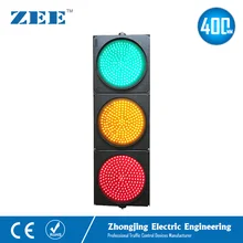 16 дюймов 400 мм светодиодный светильник для дорожного движения красный желтый зеленый светодиодный сигнальный светильник светодиодный светильник для транспортного средства