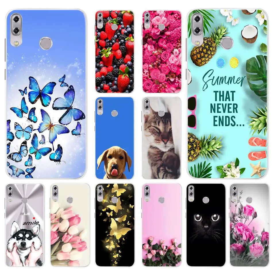 Soft Silicone Case For Asus Zenfone 5z zs620kl Phone Bumper Coque Zenfoen 5 ZE620kl 2018 Cover Cute Funda 6.2 |