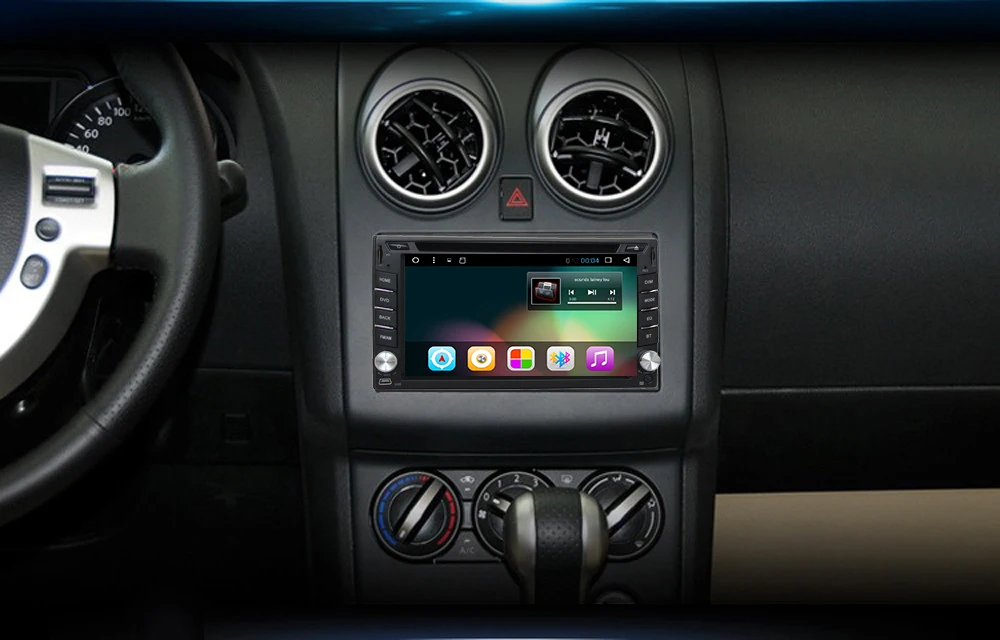 Clearance 6.2 Inch Android 8.1 Double Din Car dvd Player universal 2 din car radio stereo gps navigaton with usb/map/bluetooth/3G/4G/wifi 5