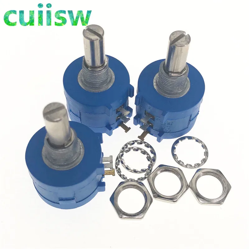 Multiturn potentiometer 1pcs 3590S-2-103L 10K ohm Precision adjustable resistor 10 Ring