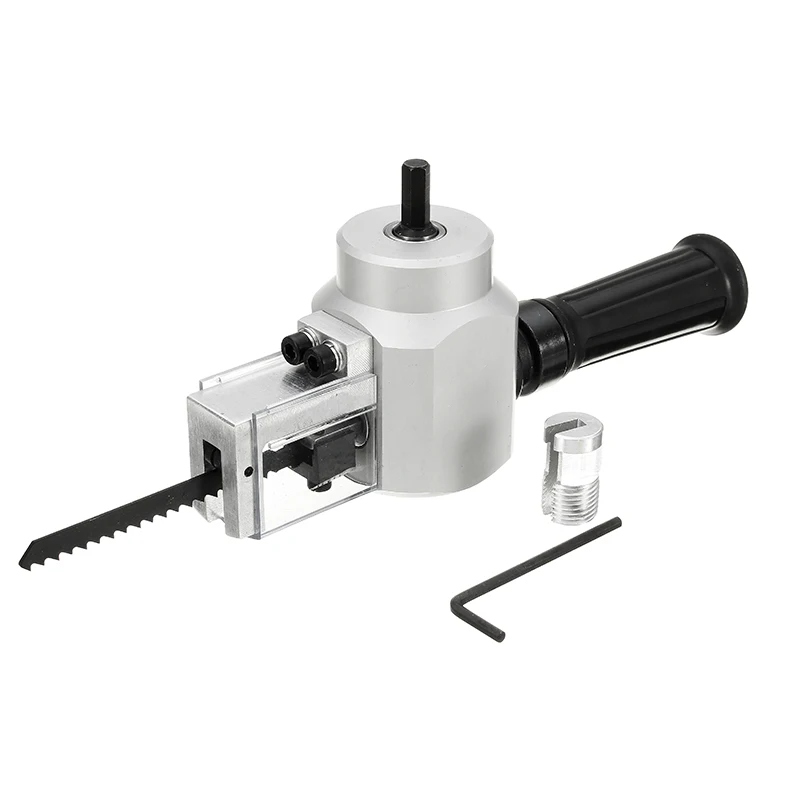 

YT-180A Metal Cutting Double Head Sheet Nibbler Saw Cutter Tool Drill Attachment Free Cutting Tool Nibbler Sheet Metal