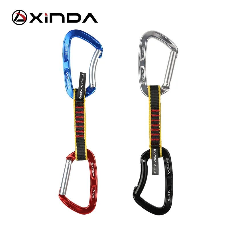 XINDA Профессиональный защитный фиксатор удлинители прямой изогнутый карабин