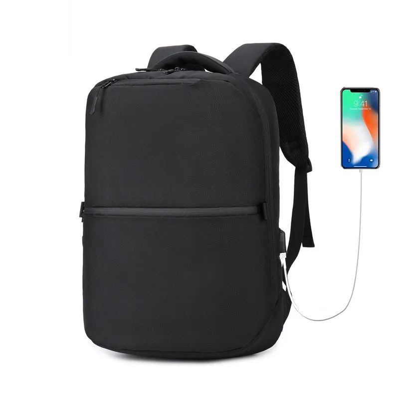 

OZUKO NEW Casual Business Backpack laptop Backpack Men 1680D Oxford USB charging Travel Backpack Anti Theft Waterproof zipper