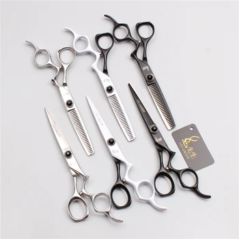 

1Pair 6.0" 17.5cm 440C Mr Rabbit Hairdressing Scissors Cutting / Thinning Scissors Professional Hair Scissors Styling Tool T9016