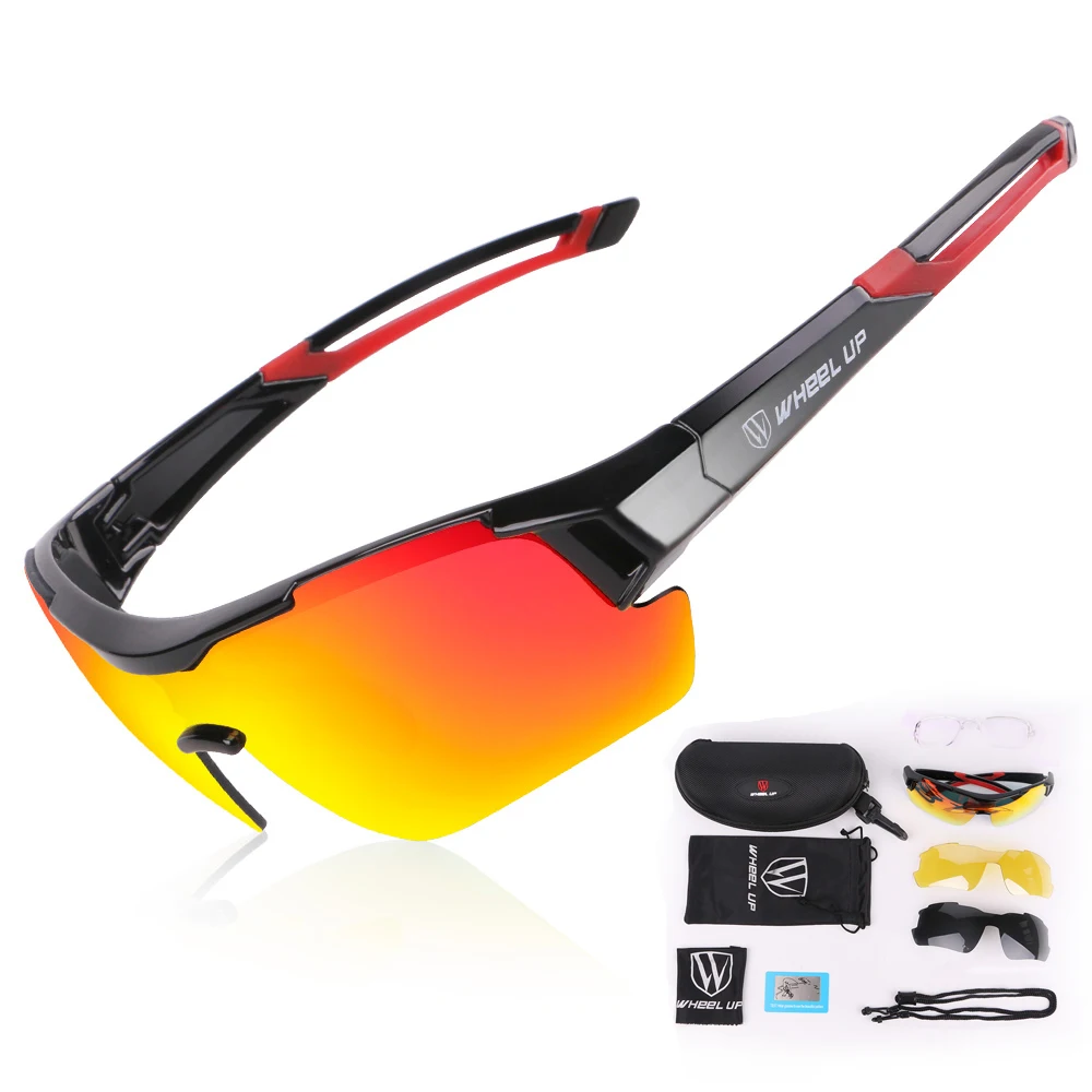Waterproof Polarized Glasses For Cycling Sunglasses For Men UV400 MTB Bike Glasses For Bicycle