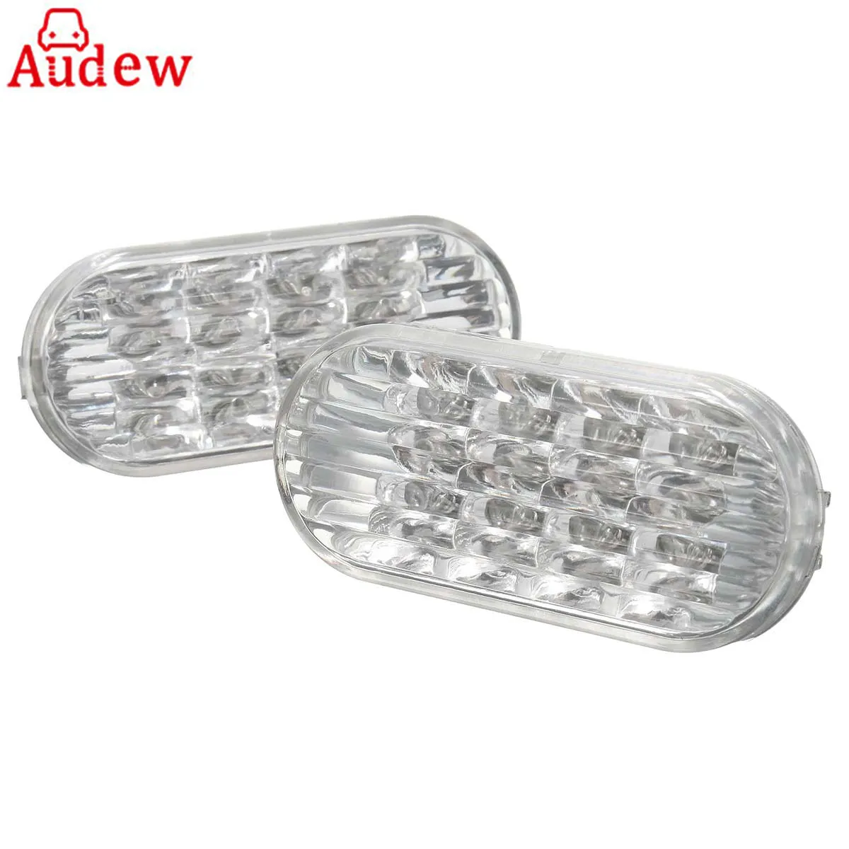 2Pcs Car For Fender LED Side Marker Lights Turn Signal Lamps for VW MK4