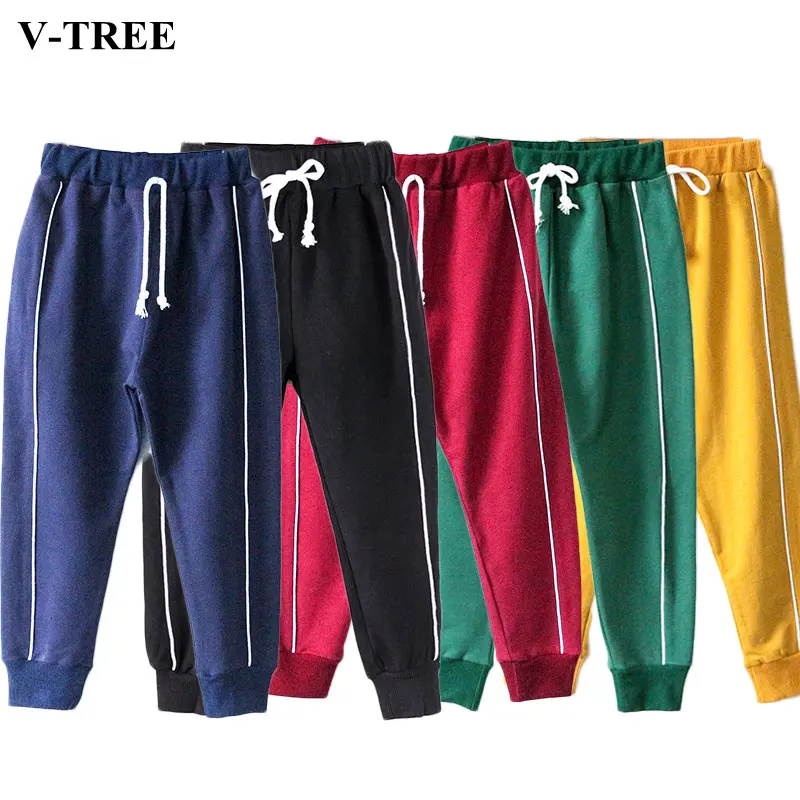 

Spring Autumn Children School Pants Colored Pants For Girls Teenager Trousers Boys Sports Pants Boys Sweatpants 3-10T Clothing